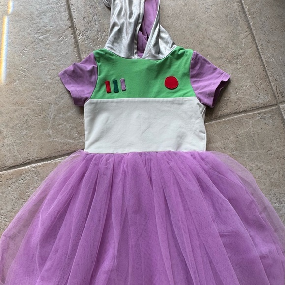 EUC: Sz 6 Pixar Buzz Lightyear inspired dress by Taylor Joelle - Picture 3 of 8